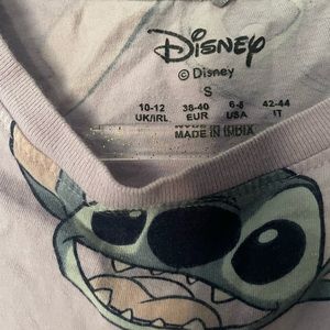 Purple stitch night gown